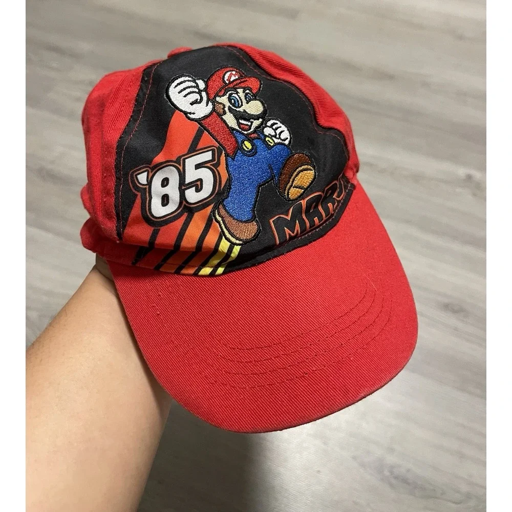 Nintendo Wii Mario Kart Child Hat Ball Cap Kids Youth Boys‎ Hat